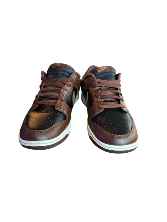Nike Dunk Low Brown Black Pebbled Leather HF5441-004 Men\'s Size 11.5 main image 4